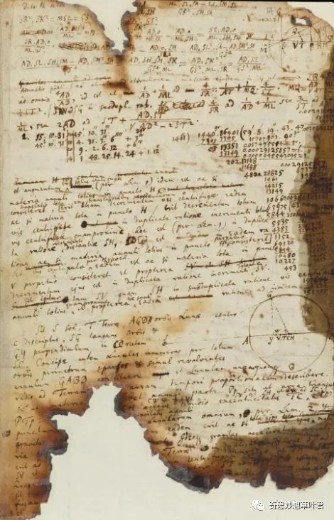 牛顿唯一被烧毁的手稿，它记载了什么秘密？他晚年为何(hé)研(yán)究神学？_黑(hēi)料正能量(liàng)