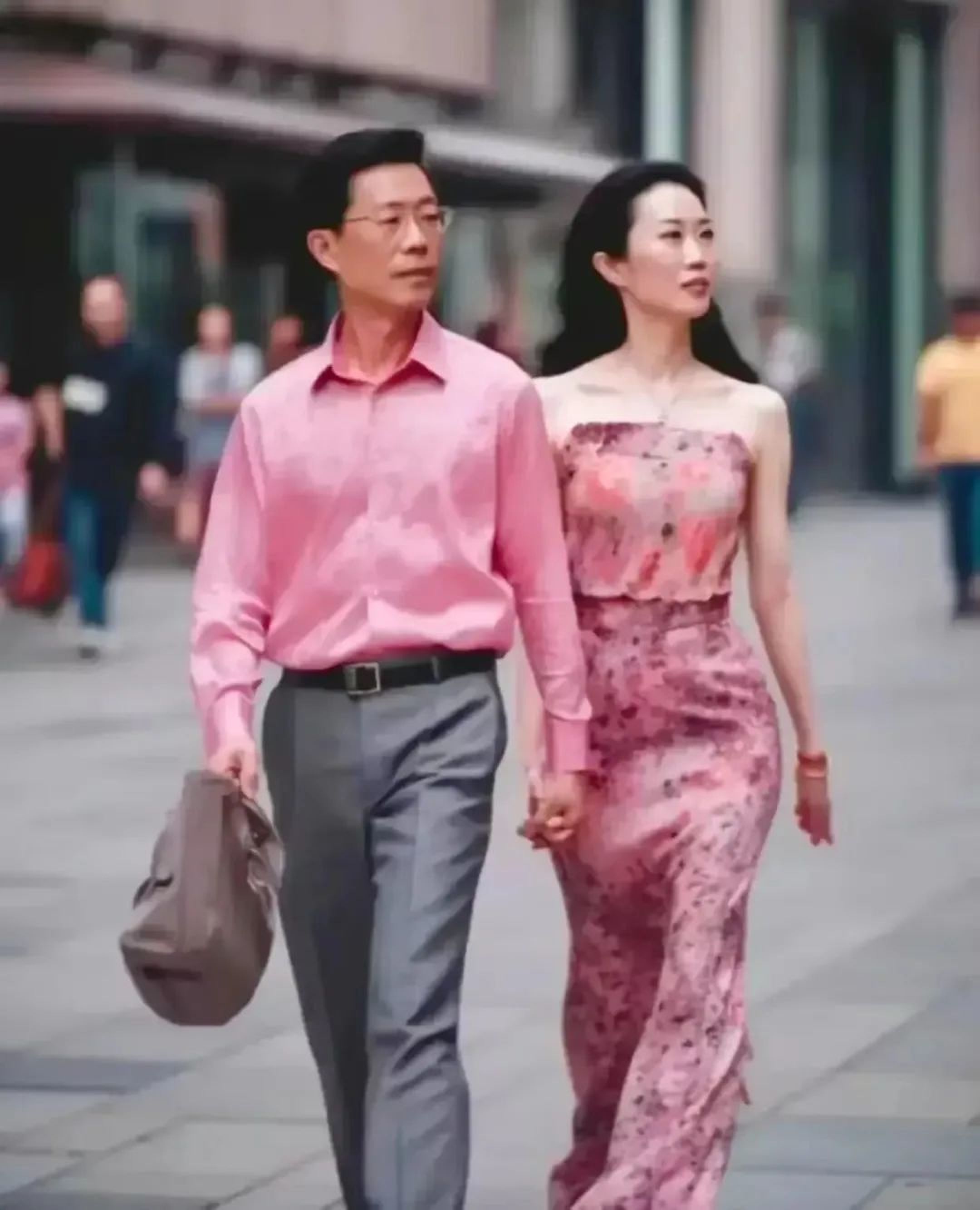 “董小(xiǎo)姐”和老总街拍后，同款免职裙销量暴涨！街头引发“COS模仿秀”_黑料正能量
