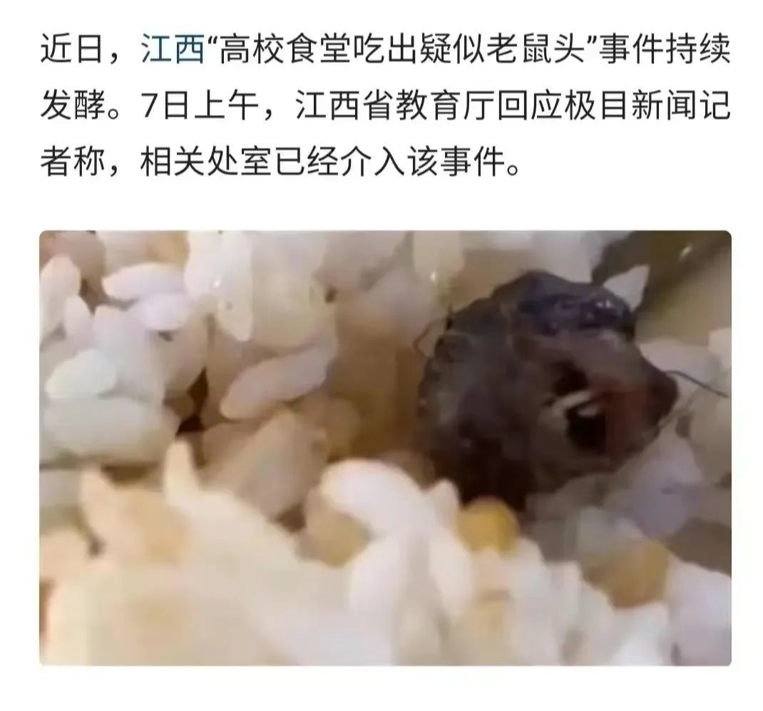 10多天过去了，“老鼠头事件”持续发酵，是非曲(qū)直(zhí)，该出检测结果(guǒ)了_黑料正能量(liàng)