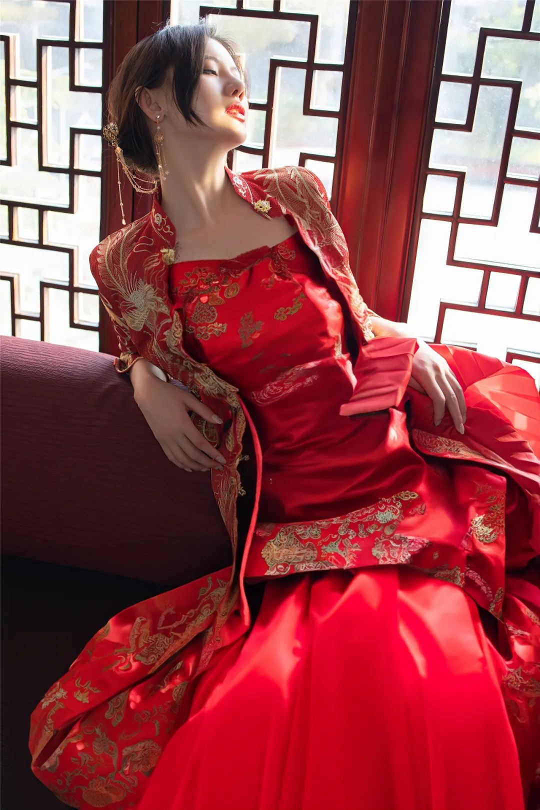 秀人集模特写真：阿朱(zhū)，美丽新娘「摄影评测与赏析」_黑料正能量